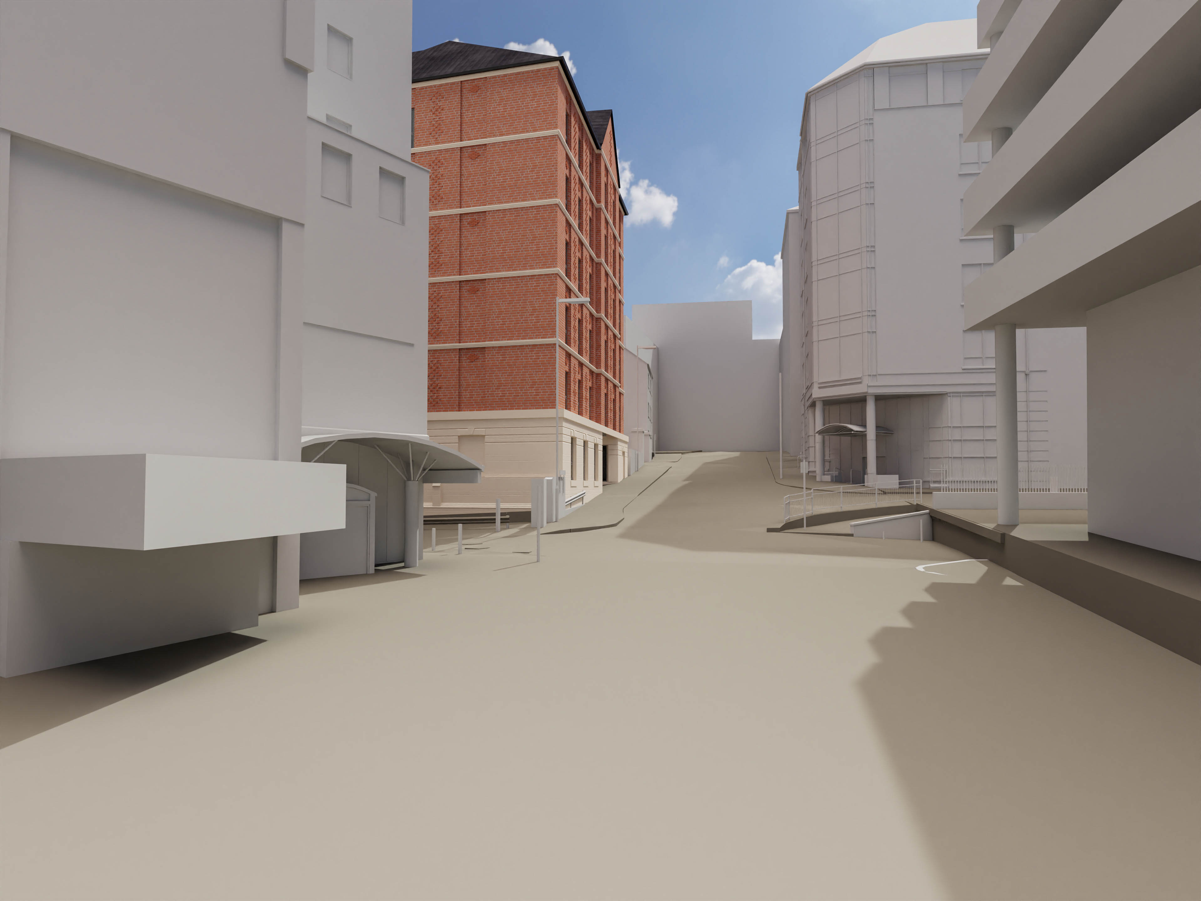 Mount Street development — street view